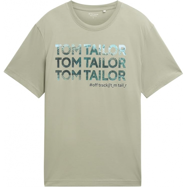 Футболка Men's T-Shirt 1044032-15615 Tom Tailor L Фісташковий
