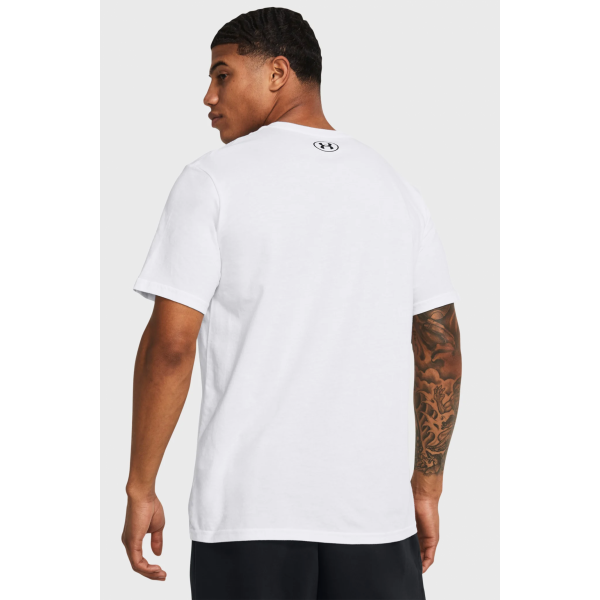 Футболка UA GL FOUNDATION UPDATE SS 1382915-100 Under Armour 3XL Білий