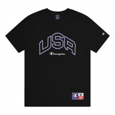 Футболка чоловіча crewneck t-shirt 219747-KK001 Champion Чорний