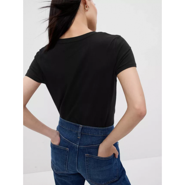 Футболка V-GAP SS CLSC TEE 268820-11 GAP L Чорний