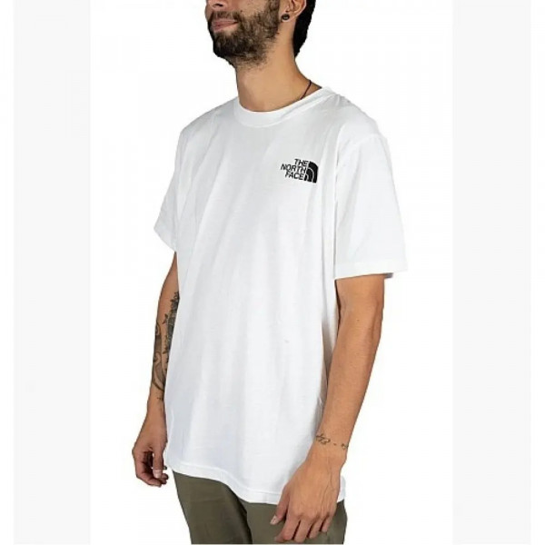 Футболка The North Face box tee cordovan