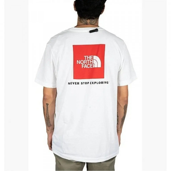 Футболка The North Face box tee cordovan