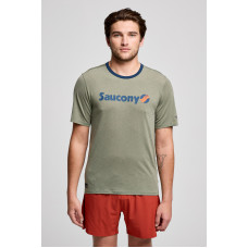 Футболка чоловіча Saucony STOPWATCH GRAPHIC SHORT SLEEVE SAM800378-BUHS4