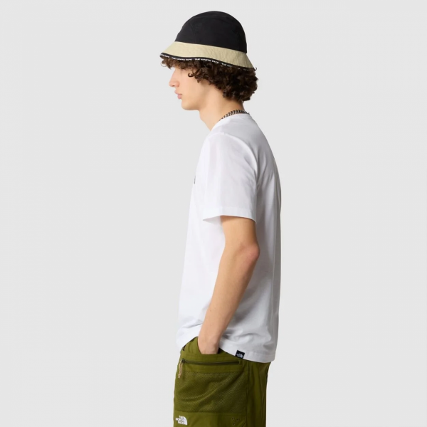 Футболка MEN’S S/S SIMPLE DOME TEE 0A87NGFN41 THE NORTH FACE L Білий