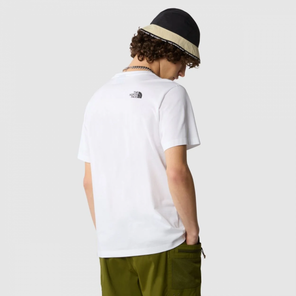 Футболка MEN’S S/S SIMPLE DOME TEE 0A87NGFN41 THE NORTH FACE L Білий