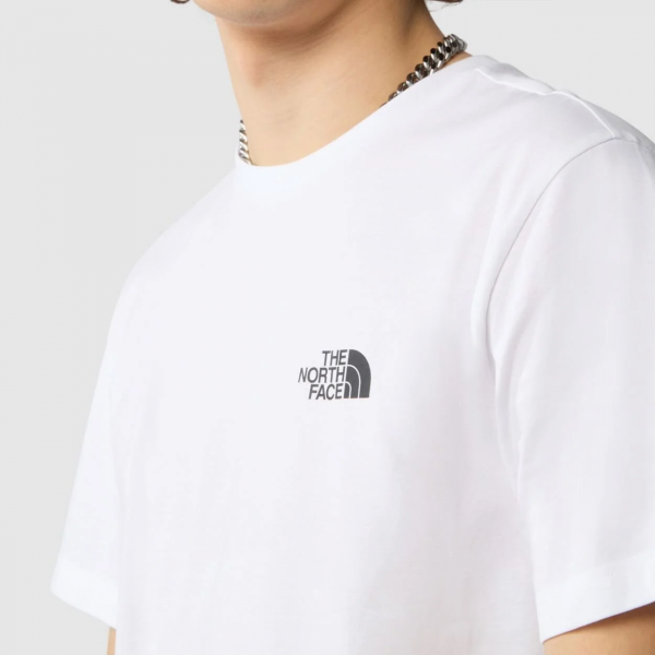 Футболка MEN’S S/S SIMPLE DOME TEE 0A87NGFN41 THE NORTH FACE L Білий
