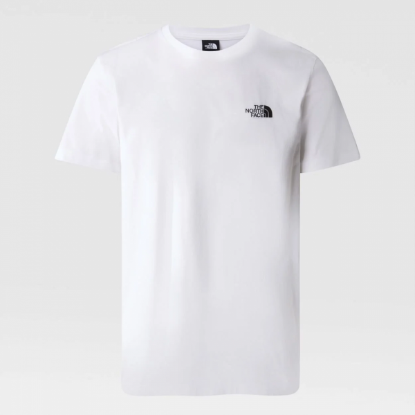 Футболка MEN’S S/S SIMPLE DOME TEE 0A87NGFN41 THE NORTH FACE L Білий