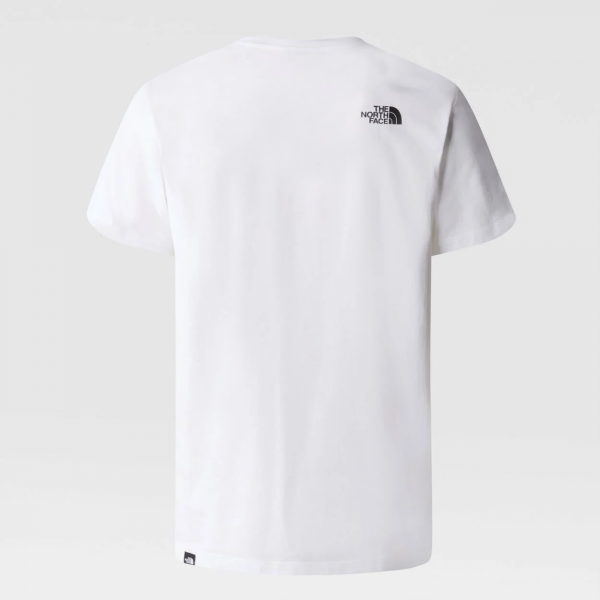 Футболка MEN’S S/S SIMPLE DOME TEE 0A87NGFN41 THE NORTH FACE L Білий