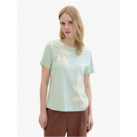 Футболка T-SHIRT WITH A PRINT 1040544-17549 Tom Tailor L Блакитний