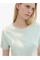 Футболка T-SHIRT WITH A PRINT 1040544-17549 Tom Tailor L Блакитний