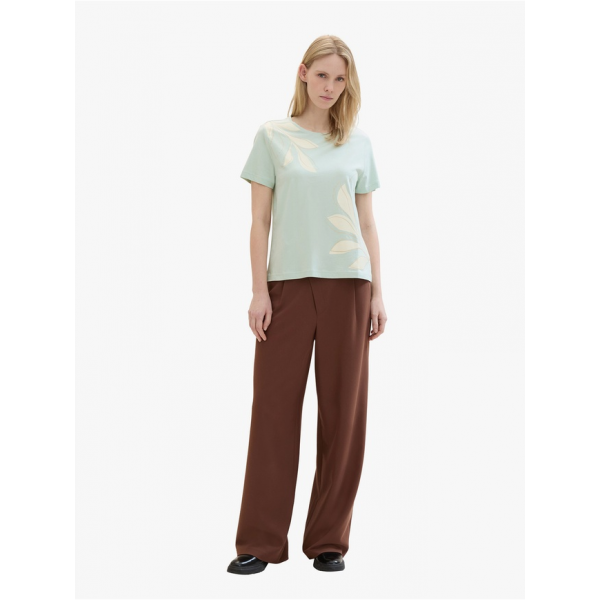 Футболка T-SHIRT WITH A PRINT 1040544-17549 Tom Tailor L Блакитний