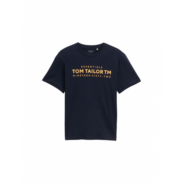 Футболка MEN'S T-SHIRT 1045631-10668 Tom Tailor L Темно-синій