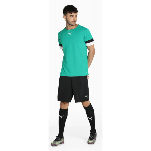 Футболка чоловіча спортивна Puma teamRISE Jersey зелений 704932-05