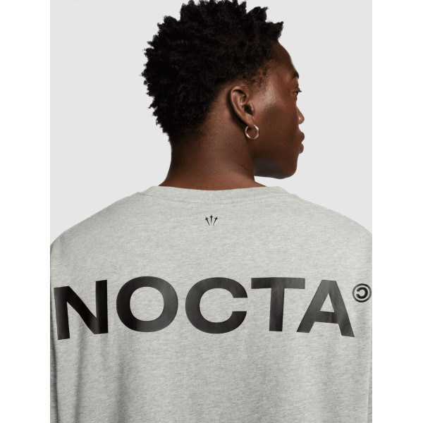 Футболка чоловіча Nike x NOCTA NRG Big Body CS Tee Dark Grey Heather FN7663-063