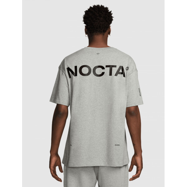 Футболка чоловіча Nike x NOCTA NRG Big Body CS Tee Dark Grey Heather FN7663-063