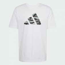 Футболка чоловіча CAMO LOGO T JI6770 Adidas  Білий