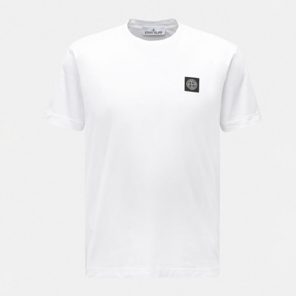 Футболка чоловіча Stone Island White K1S152100039S0013-V0001