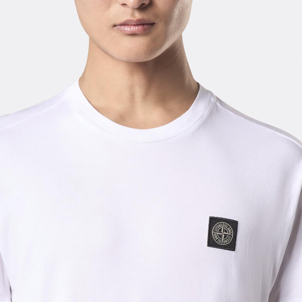 Футболка чоловіча Stone Island White K1S152100039S0013-V0001