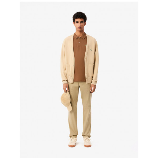 Футболка поло чоловіче Lacoste Original L.12.12 Brown L1212SIX 