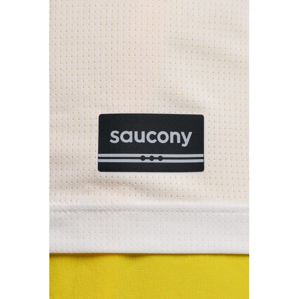 Футболка чоловіча Saucony STOPWATCH GRAPHIC SHORT SLEEVE SAM800378-WHS4