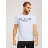 Футболка чоловіча 1021229-20000 Tom Tailor  Білий 