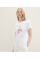 Футболка T-shirt with a print 1041569ХХ10315 Tom Tailor L Білий