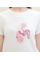 Футболка T-shirt with a print 1041569ХХ10315 Tom Tailor L Білий