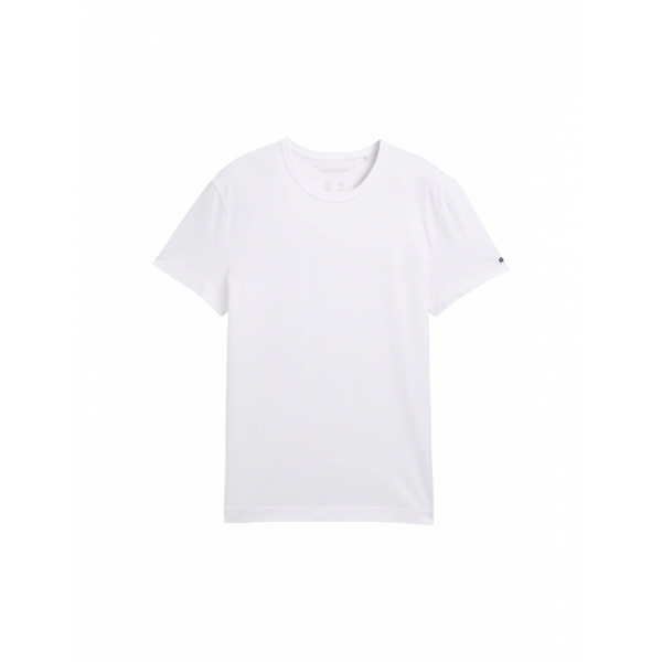 Футболка Slim fit T-shirt with stretch 1045626-20000 Tom Tailor L Білий