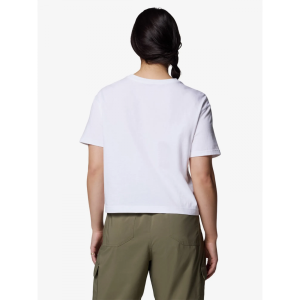 Футболка Rolling Bend™ Graphic Relaxed Crop SS 2119991CLB-100 Columbia L (48) Білий