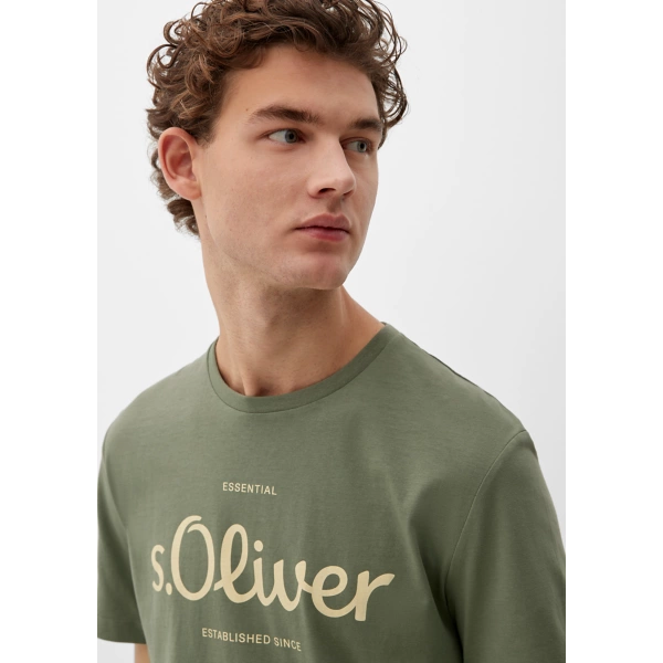 Футболка чоловіча  2128330.78D2 s.Oliver L Хакі