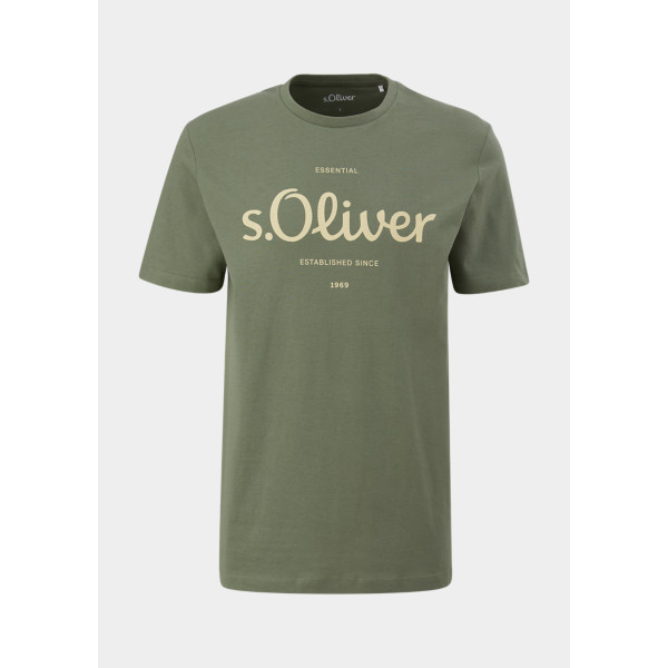 Футболка чоловіча  2128330.78D2 s.Oliver L Хакі