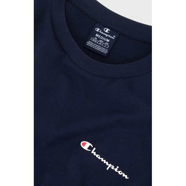 Футболка crewneck t-shirt 219838-BS501 Champion L Темно-синій