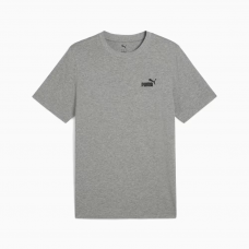 Футболка чоловіча ESS Small No. 1 Logo Tee 68253403 Puma Сірий