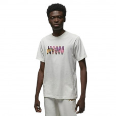 Футболка чоловіча Air Jordan Flight Mvp Wordmark Logo Graphic T-Shirt White Dq7366-134