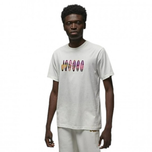 Футболка чоловіча Air Jordan Flight Mvp Wordmark Logo Graphic T-Shirt White Dq7366-134