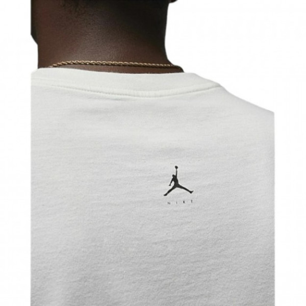 Футболка чоловіча Air Jordan Flight Mvp Wordmark Logo Graphic T-Shirt White Dq7366-134