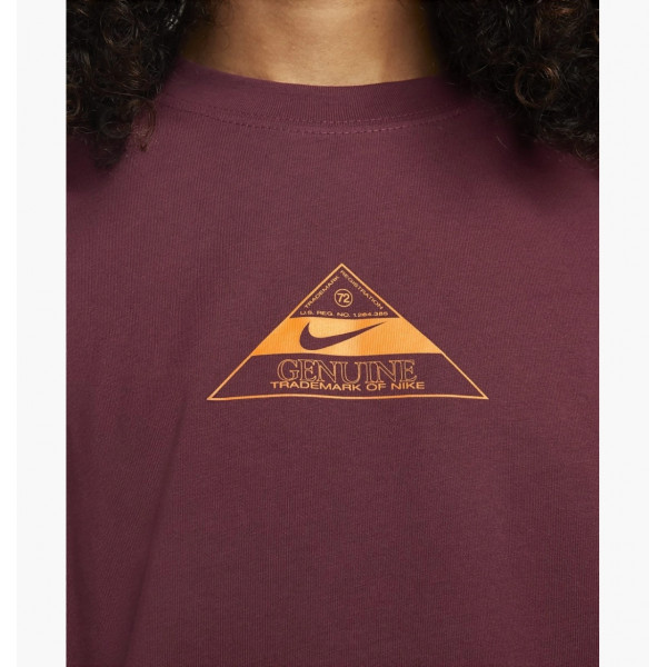Футболка Nike SB Trademark (бордова)