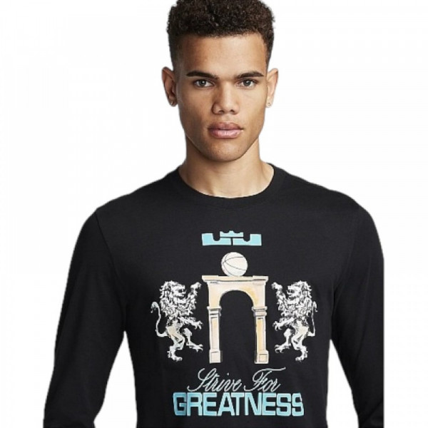 Футболка чоловіча Nike T-Shirtlebron Black FQ4908-010