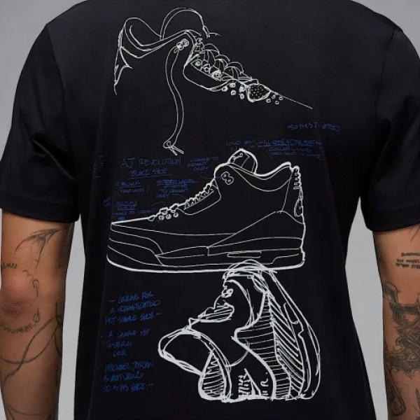 Футболка чоловіча Jordan M BRAND RARE AJ3 SS CREW IB7526-010