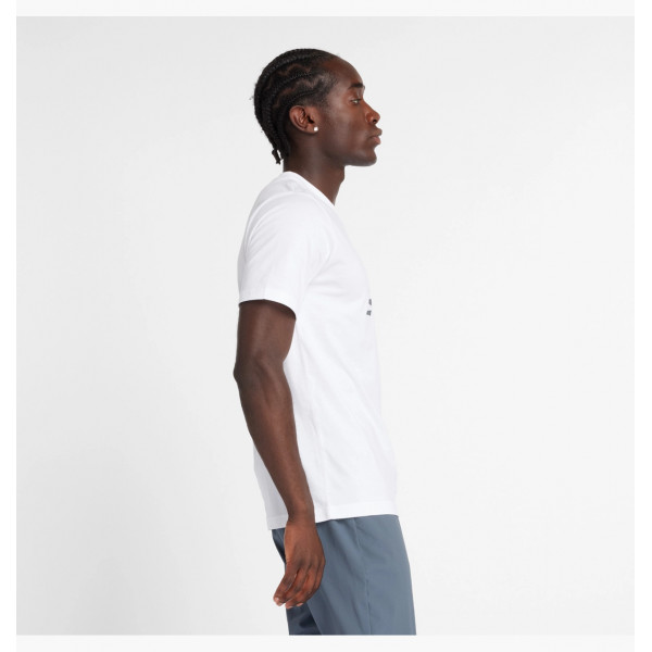 Футболка чоловіча New Balance Sport Jersey Logo White MT43906WT