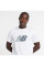 Футболка чоловіча New Balance Sport Jersey Logo White MT43906WT