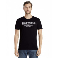 Футболка чоловіча 1021229-29999 Tom Tailor Чорний