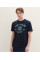 Футболка LOGO TEE MEN'S T-SHIRT 1037735ХХ10302 Tom Tailor L Темно-синій
