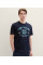 Футболка LOGO TEE MEN'S T-SHIRT 1037735ХХ10302 Tom Tailor L Темно-синій