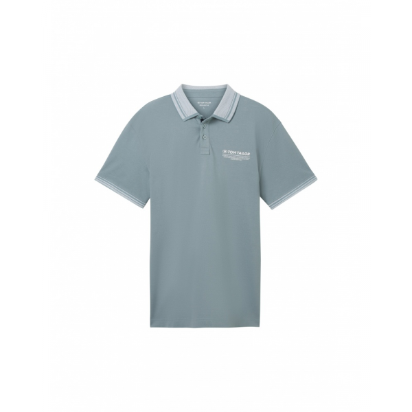Поло Shirts & Polo's 1040823-27475 Tom Tailor L Блакитний