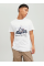 Футболка чоловіча  JCOHUNT TEE SS CREW NECK LN 12228391-White Jack&Jones  Білий