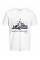 Футболка чоловіча  JCOHUNT TEE SS CREW NECK LN 12228391-White Jack&Jones  Білий