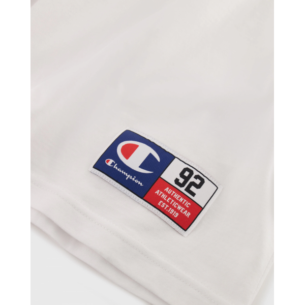 Футболка crewneck t-shirt 219747-WW001 Champion L Білий