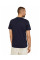Футболка printed crewneck logo t-shirt 1030527XX1010668 Tom Tailor L Темно-синій