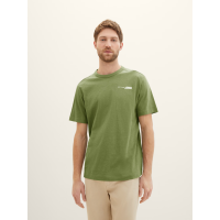 Футболка Men's Short Sleeve Shirt 1040821-21586 Tom Tailor L Зелений